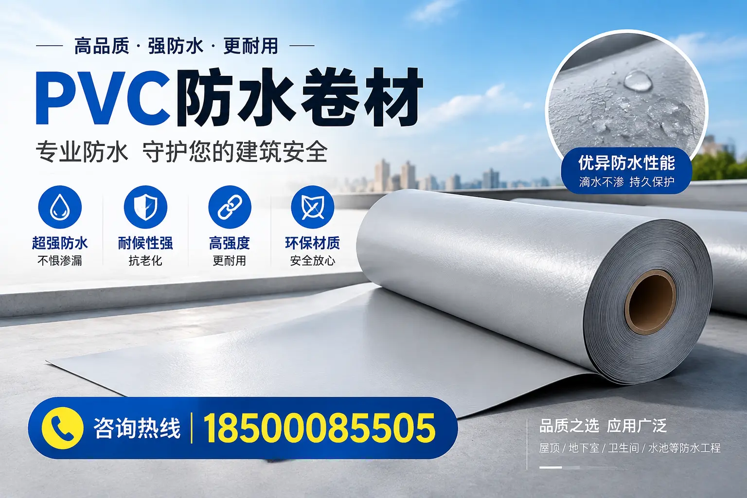 恩施地区pvc防水卷材的市场现状与发展趋势